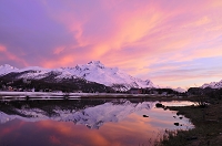  Sunset Reflection, Piz Margna, Sils/Segl, Switzerland