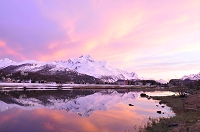  Sunset Reflection, Piz Margna, Sils/Segl, Switzerland