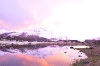  Sunset Reflection, Piz Margna, Sils/Segl, Switzerland