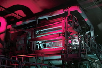 Papierfabrik, Horgen, Switzerland, Artist: Antje Brückner, Industrial, Illumination, Art