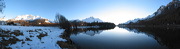 Lake shore, Sils/Baselgia, Grisons, Switzerland, Reflections in Lej da Segl, &nbsp;Lej da Segl, Silsersee, Piz Corvatsch, Piz Grialetsch, Piz Margna, Piz Lunghin, Piz Grevasalvas