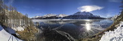 Sasc da Corn, Plaun da Lej, Grisons, Switzerland, Black Ice on Lej da Segl, &nbsp;Lej da Segl, Silsersee, Piz Rosatsch, Piz Surlej, Munt Arlas, Piz Corvatsch, Piz Margna, Muottas Muragl, Piz Cacciabella, Piz Lizun, Piz dal Sasc, Piz Lunghin, Piz Grevasalvas, Moutt'Ota, black ice, Piz Lagrev, Piz Polaschin, Winter