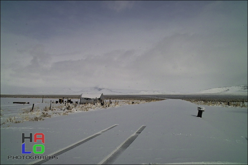 A 3 Day-Drive from Reno to Vail, Lands end in Nevada Hwy 50<br>Plowing services stopped for the weekend. 40 Miles and 2 Passes ahead - Big Blue managed easily, while I was a bit worried.,  , Nevada,  , img20256.jpg