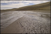 Nature at Work, These waters from the snowmelt in the Sangre de Cristo Mountains will never reach the Rio Grande., Alamosa, United States of America, Water, Sand, Nature