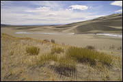 Nature at Work, Dying melt-off waters, Alamosa, United States of America, Water, Sand, Nature