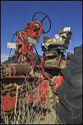 Junk Yard ART, The strong and contrasting colors of the Sky and these abandoned objects inspired me to select this place for a fun afternoon shooting pictures. , Alamosa, United States of America, Junk Yard