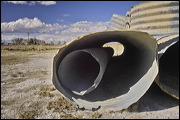 Junk Yard ART, The strong and contrasting colors of the Sky and these abandoned objects inspired me to select this place for a fun afternoon shooting pictures. , Alamosa, United States of America, Junk Yard