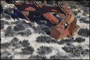 Junk Yard ART, The strong and contrasting colors of the Sky and these abandoned objects inspired me to select this place for a fun afternoon shooting pictures. , Alamosa, United States of America, Junk Yard