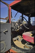 Junk Yard ART, The strong and contrasting colors of the Sky and these abandoned objects inspired me to select this place for a fun afternoon shooting pictures. , Alamosa, United States of America, Junk Yard