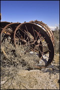 Junk Yard ART, The strong and contrasting colors of the Sky and these abandoned objects inspired me to select this place for a fun afternoon shooting pictures. , Alamosa, United States of America, Junk Yard