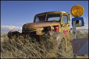 Junk Yard ART, The strong and contrasting colors of the Sky and these abandoned objects inspired me to select this place for a fun afternoon shooting pictures. , Alamosa, United States of America, Junk Yard