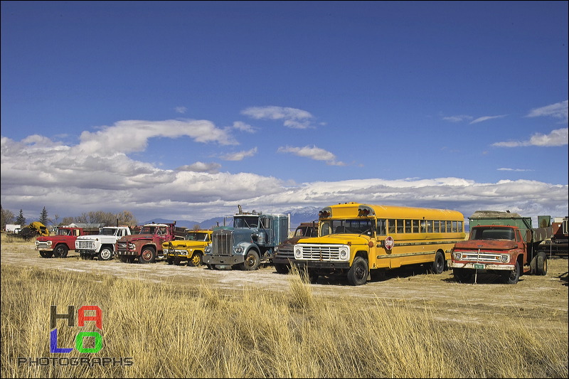 Junk Yard ART, The strong and contrasting colors of the Sky and these abandoned objects inspired me to select this place for a fun afternoon shooting pictures. , Alamosa, Colorado, Junk Yard, img20794.jpg