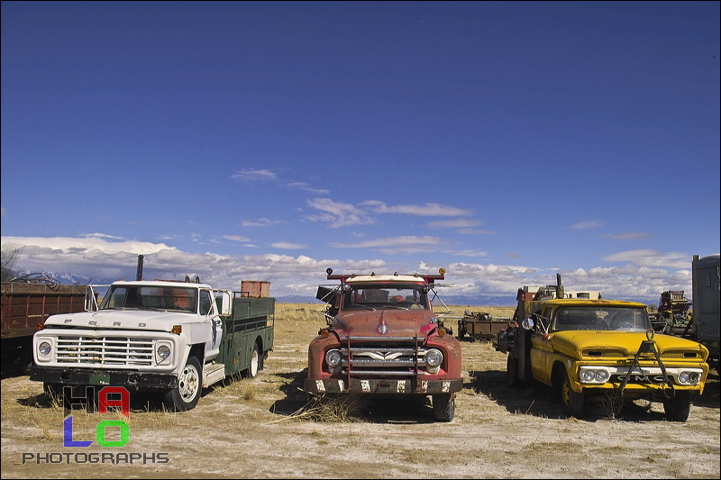 Junk Yard ART, The strong and contrasting colors of the Sky and these abandoned objects inspired me to select this place for a fun afternoon shooting pictures. , Alamosa, Colorado, Junk Yard, img20801.jpg