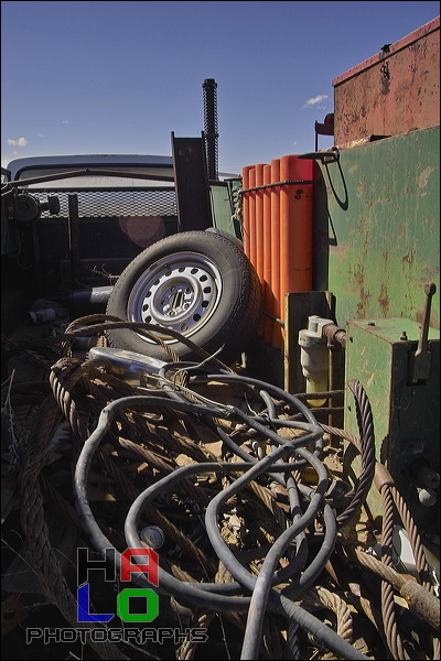 Junk Yard ART, The strong and contrasting colors of the Sky and these abandoned objects inspired me to select this place for a fun afternoon shooting pictures. , Alamosa, Colorado, Junk Yard, img20812.jpg