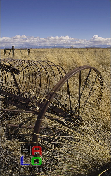 Junk Yard ART, The strong and contrasting colors of the Sky and these abandoned objects inspired me to select this place for a fun afternoon shooting pictures. , Alamosa, Colorado, Junk Yard, img20821.jpg