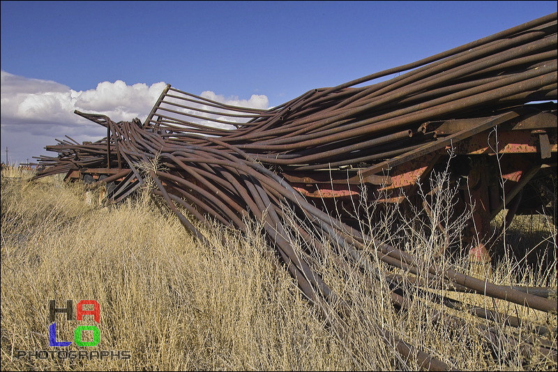 Junk Yard ART, The strong and contrasting colors of the Sky and these abandoned objects inspired me to select this place for a fun afternoon shooting pictures. , Alamosa, Colorado, Junk Yard, img20828.jpg