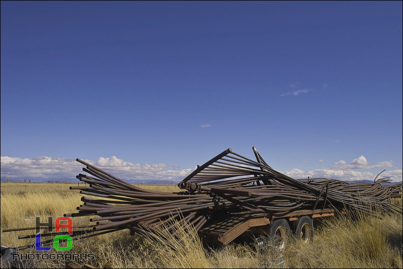 Junk Yard ART, The strong and contrasting colors of the Sky and these abandoned objects inspired me to select this place for a fun afternoon shooting pictures. , Alamosa, Colorado, Junk Yard, img20831.jpg