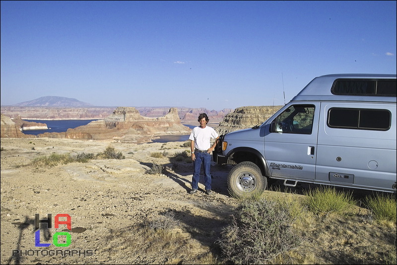 Big Blue and myself, BB has been very good to me., Big Water, Utah, Lake Powell, Page, Ramona Mesa, Big Water, Sunset, Big Blue, img02670.jpg
