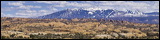 Petrified Sanddunes and La Sal Mountains, The petrified Sanddunes and La Sal Mountains illustrate as it might have looked alike before 'The Wave' eroded to it's magnificant beauty in the Paria Canyon, Vermillion Cliffs  Wilderness area.<br>, 2006 / 04_11 NP Arches Garden of Eden, Moab, United States of America, La Sal Mountains, Petrified Sand Dunes, Spring, Colorado Plateau, The Grand Staircase