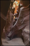 Lower Antelope Canyon, For every visitor the Slot Canyons have a little secret ready, only to be discovered by the visitor., 2006 / 04_25 Antelope Canyon, Page, United States of America, Antelope Canyon, Slot Canyon, Navajo Sandstone, Colorado Plateau, The Grand Staircase
