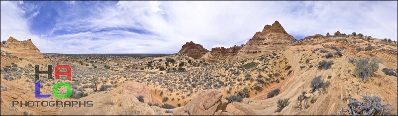 South Coyote Buttes, Paria Canyon Vermilion Cliffs Wilderness Area, The Coyote Buttes South are close to the famous 'Wave'. Acceess to this area is limited to 20 Persons a day. A hiking Permit is required. Inquire at the Ranger station., Page, Arizona, Panorama, The Wave, Coyote Buttes South, Paria Canyon, Vermilion Cliffs, Wilderness Area, Page, Kanab, petrified Sand Dunes, Wind, Erosion, 01186-01224.jpg