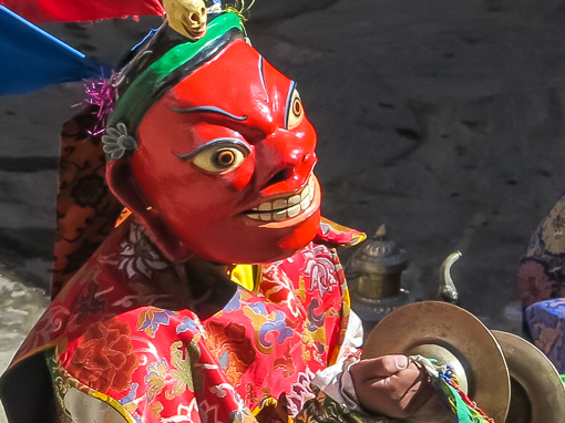 Dancer at the Mani Rimdu Festival