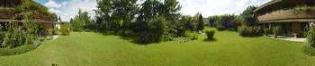 Panorama of Garten, Rüschlikon, SWITZERLAND,  ,  ,  